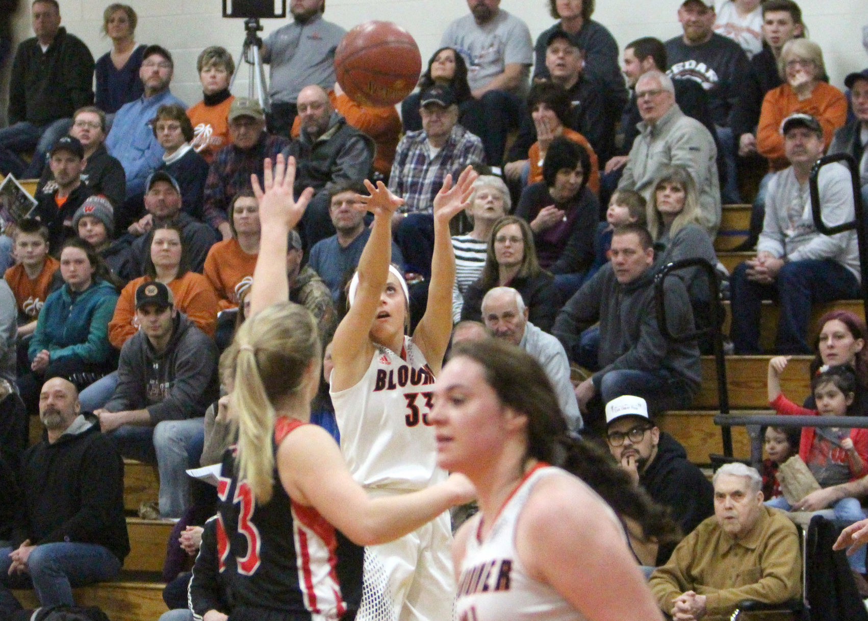 Baldwin-Woodville at Bloomer girls basketball 2-22-19